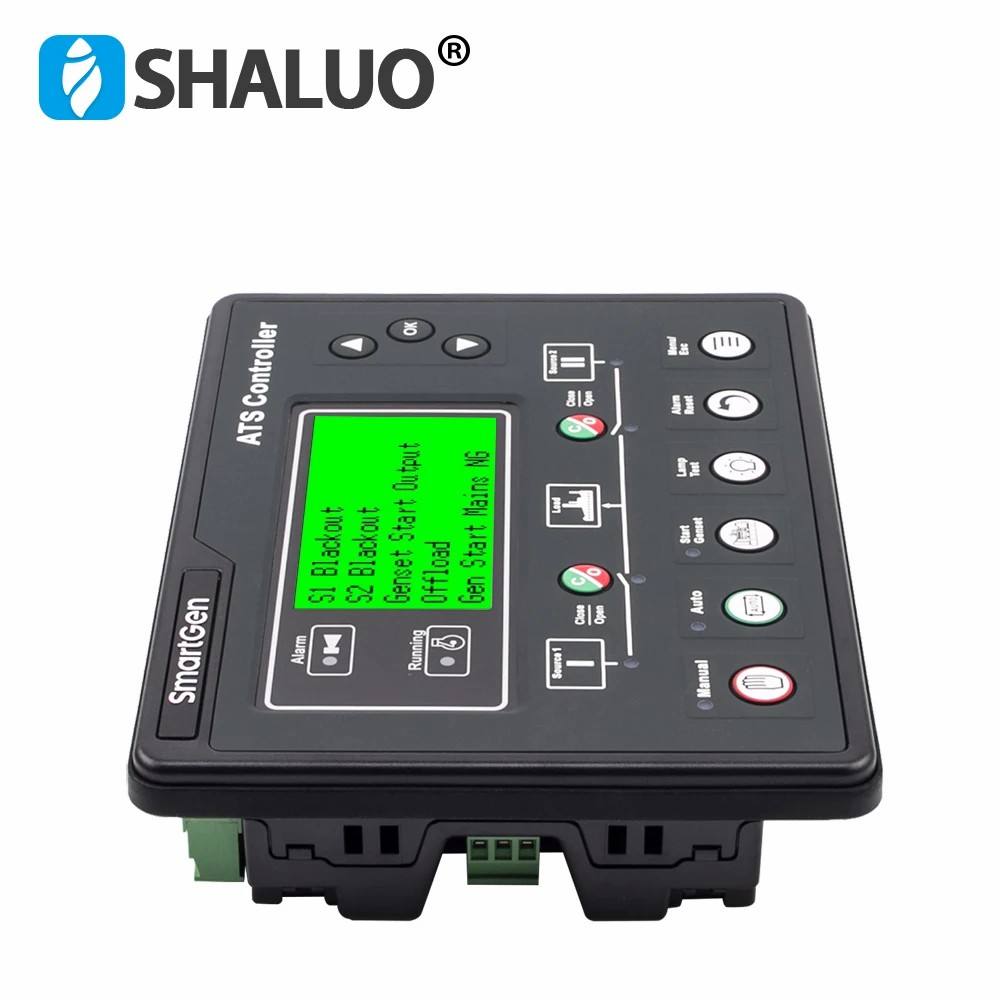 SmartGen HAT700 HAT700B HAT700S Generador diésel Controlador ATS Módulo de control de conmutación síncrono de doble potencia Interfaz RS485