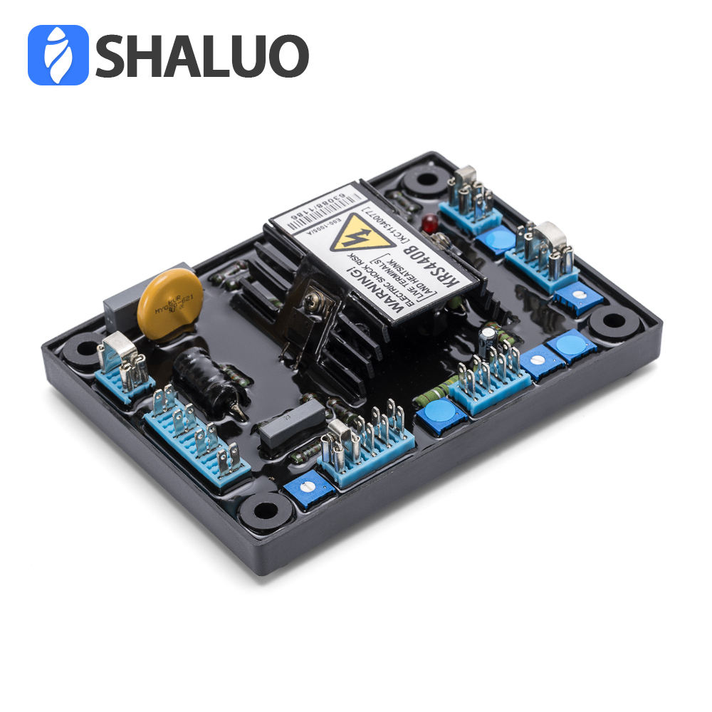 Alternador KRS440B Avr, conjunto de generador diésel trifásico, placa electrónica, diagrama de circuito estabilizador de voltaje automático