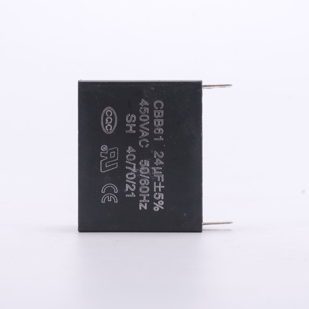 Condensador CBB61 de 450v para motor de CA, condensador de arranque de 24uf