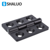 Bisagras de puerta de generador para conjunto de bisagra de puerta de gabinete de metal Genset a prueba de sonido, espesor de 5mm, 6 agujeros