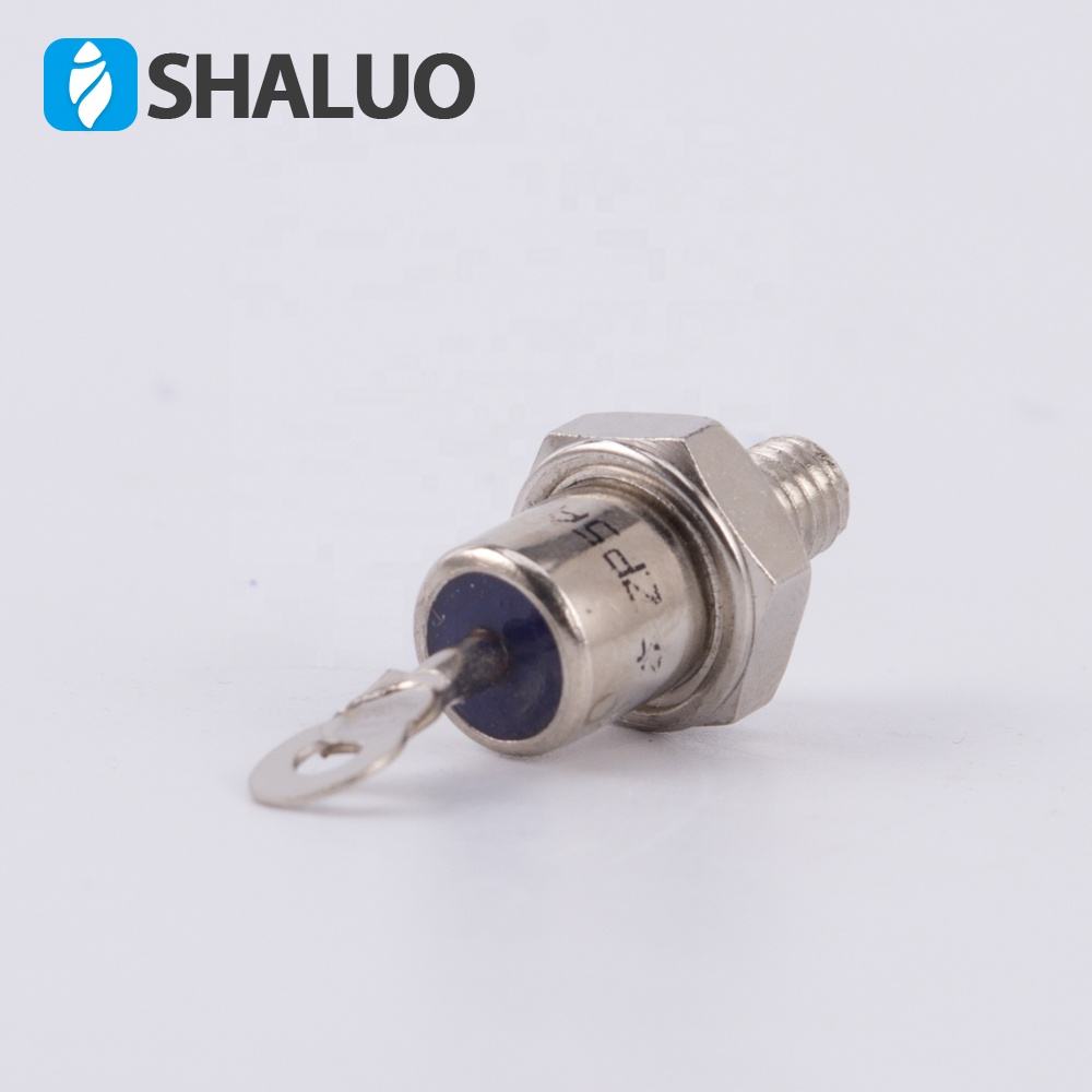 Rectificador de diodo de perno de potencia ZP5A, 6mm, 1000V, para generador, diodo rectificador, rectificador de diodo 5A, componentes y suministros electrónicos