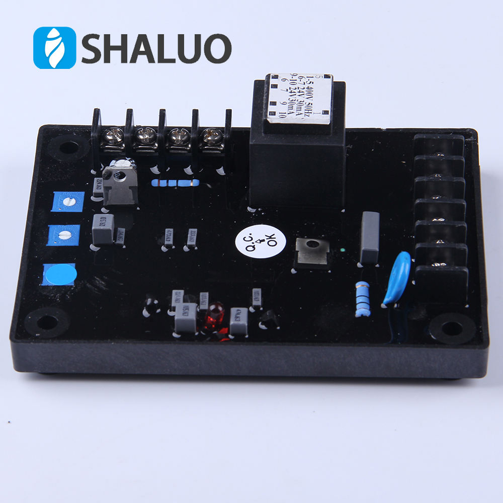 Rectificador regulador de voltaje automático STC, conjunto de generador diésel avr, 50A, 75A, 100A, trifásico, 380V, cepillo alternador avr