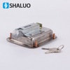 Cerradura de puerta de acero inoxidable 304, conjunto de generador, chasis de caja plana, cerradura de puerta antirrobo, cerradura de gabinete