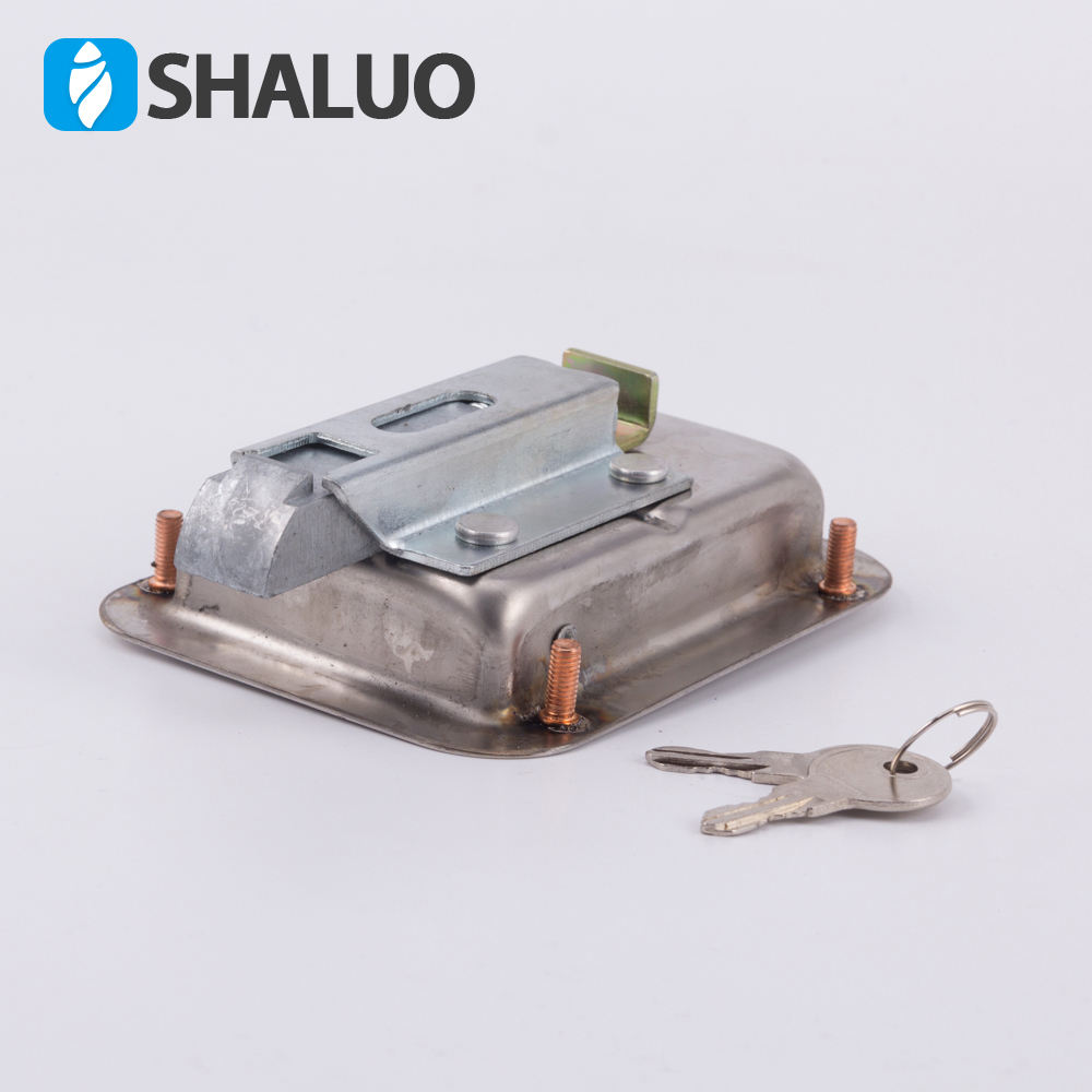 Cerradura de puerta de acero inoxidable 304, conjunto de generador, chasis de caja plana, cerradura de puerta antirrobo, cerradura de gabinete