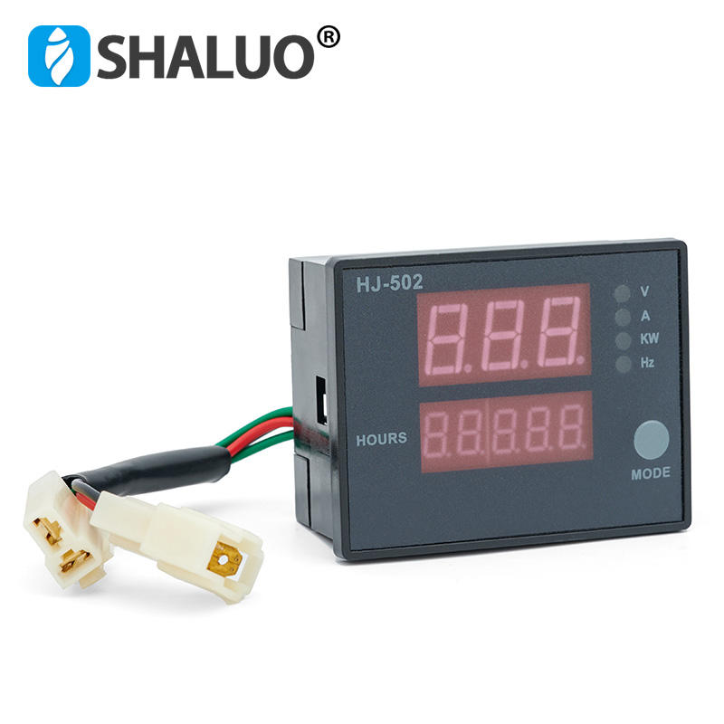Medidor generador digital HJ-502 para pequeño grupo electrógeno diésel de bencina 3kw 5kw 6kw