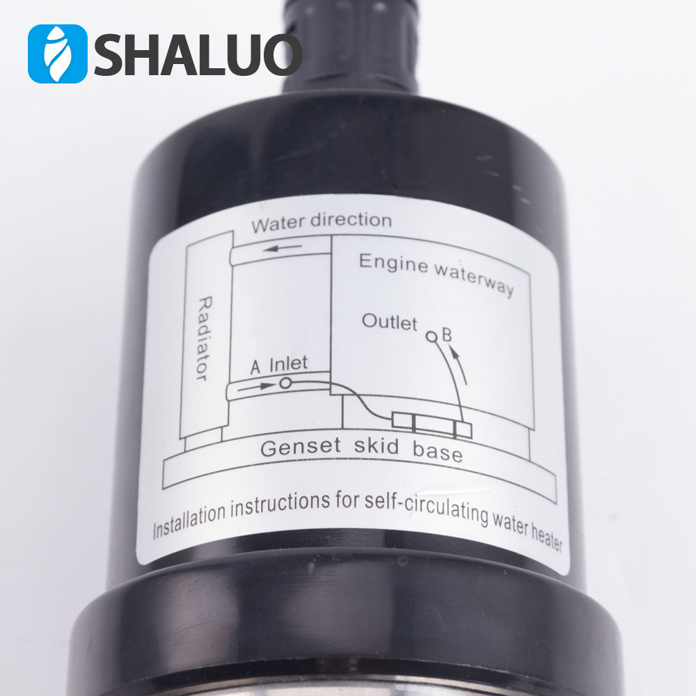 Generador Diesel repuesto calentador de agua de acero inoxidable 500w
