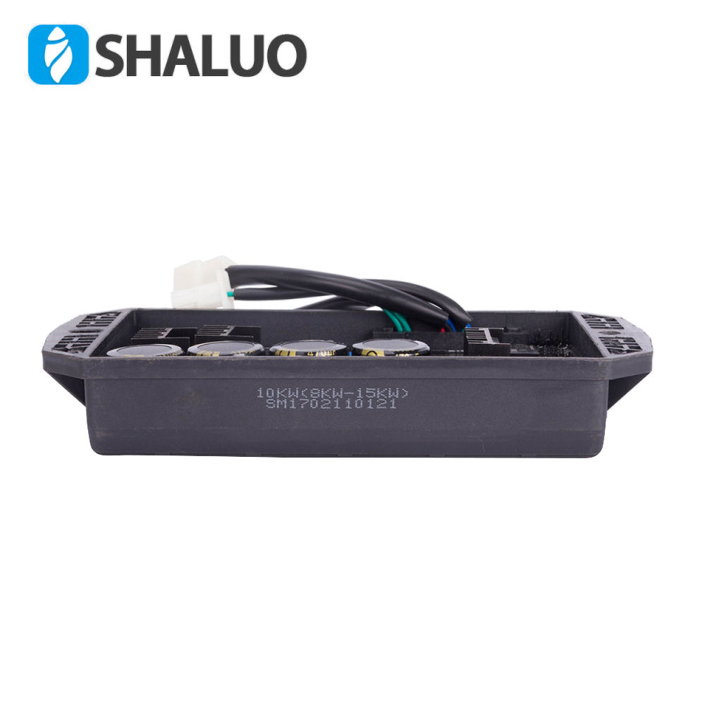Regulador de voltaje automático Universal, 8 cables, 8kw, 10kw, 15kw, AVR, monofásico, 220V, cepillo, estabilizador de CA, piezas de generador de gasolina