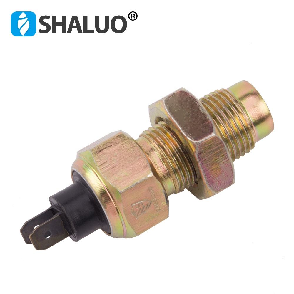 Sensor de velocidad del motor diésel EQ153 DCEC, generador eléctrico, Sensor magnético de captación de RPM, interruptor de alarma de latón, enchufe del Sensor M18 * 1,5*34mm