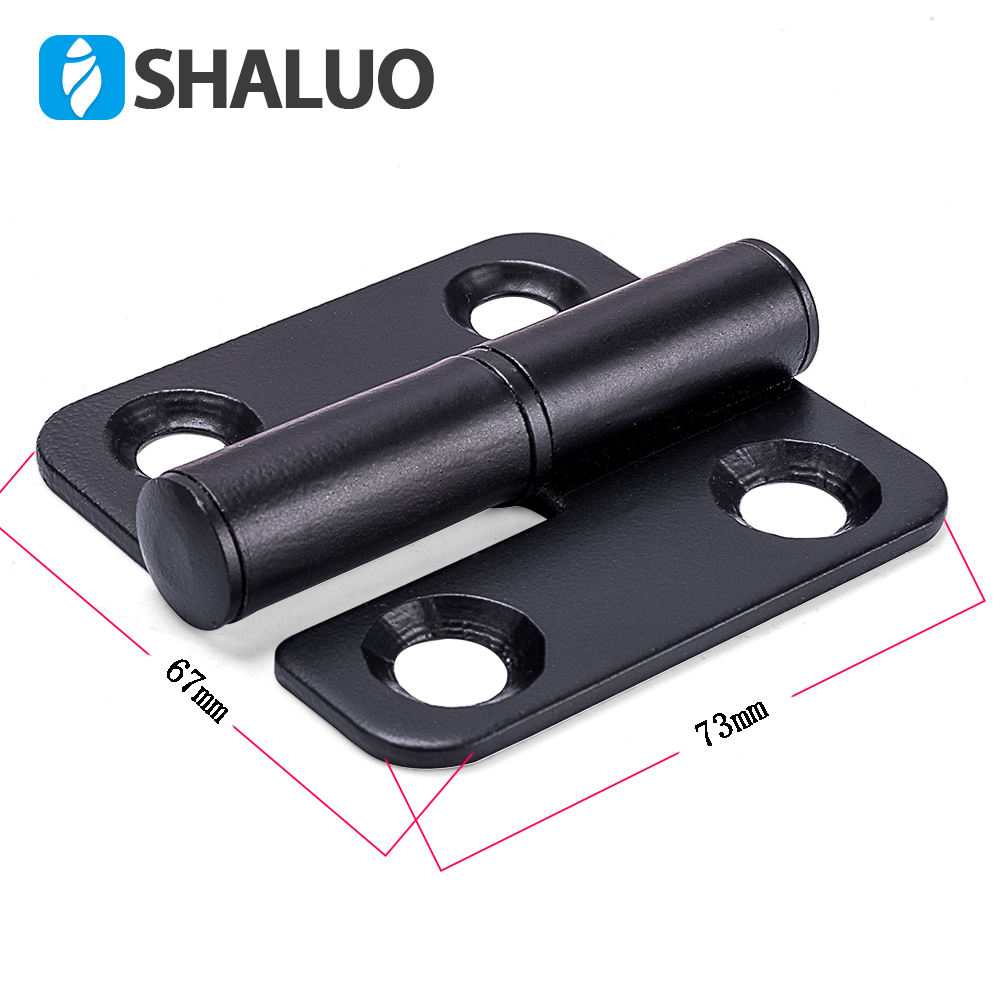 El dosel del generador silencioso diésel parte las bisagras de puerta de hierro de 3mm de espesor, tipos de bisagras de armario inoxidables