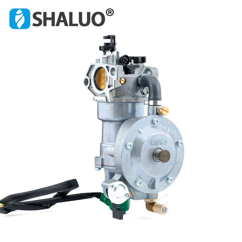 Generador automático EG6500, doble uso, GLP, 5KW, carburador, gasolieno, repuestos geneset