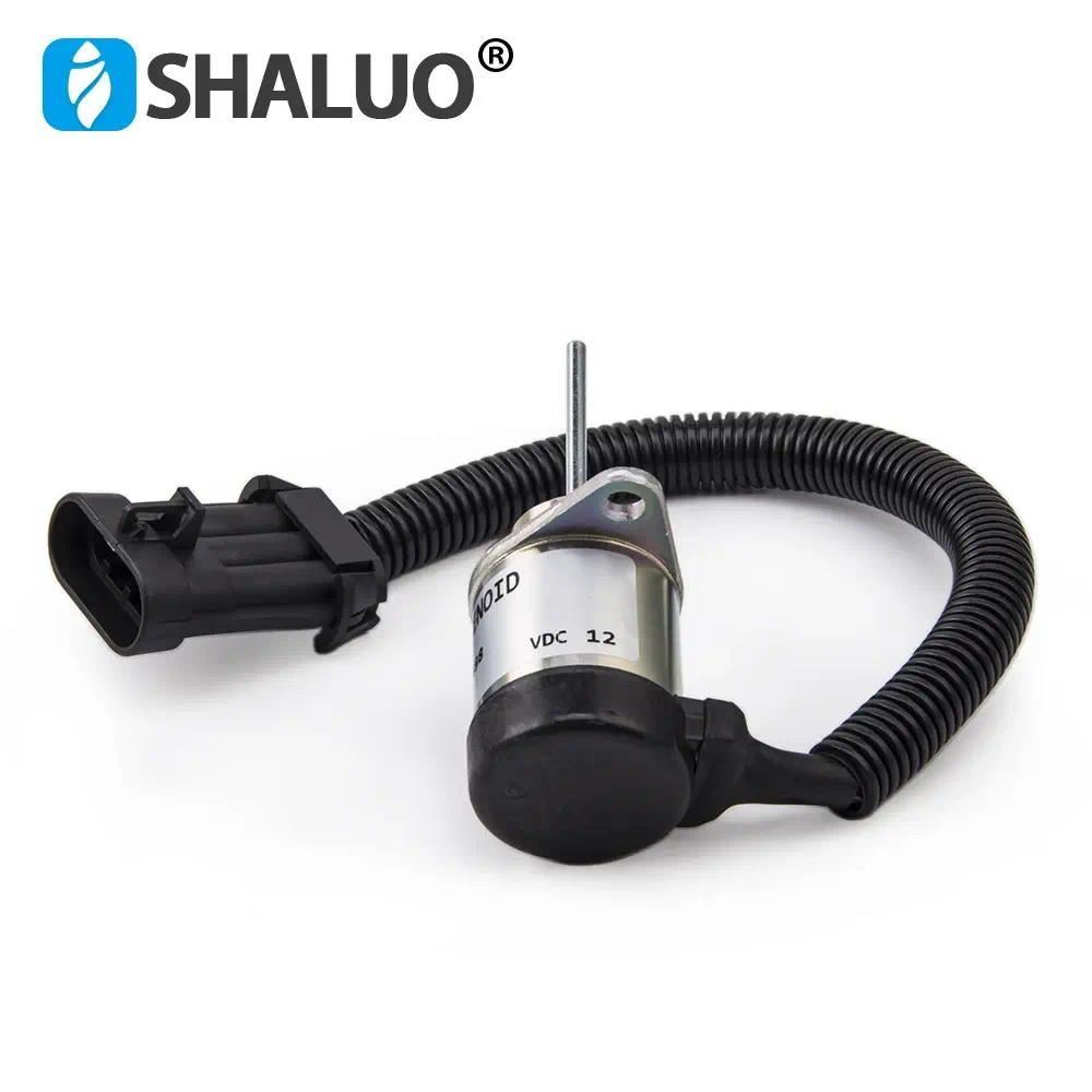 Válvula solenoide de cierre de combustible del motor 6691498 Bobcat S130 S160 S175 S185 piezas del generador 1G925-60011 DC12V 24V