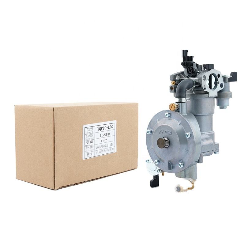 Bombas de agua de gasolina, kit de carburador de motor, cultivador GX200, carburadores de combustible duales con conmutación automática