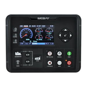 Módulo controlador de piezas del generador diésel DC60DR DC62DR, pantalla LCD, tablero de Control del motor, Panel de Control inteligente