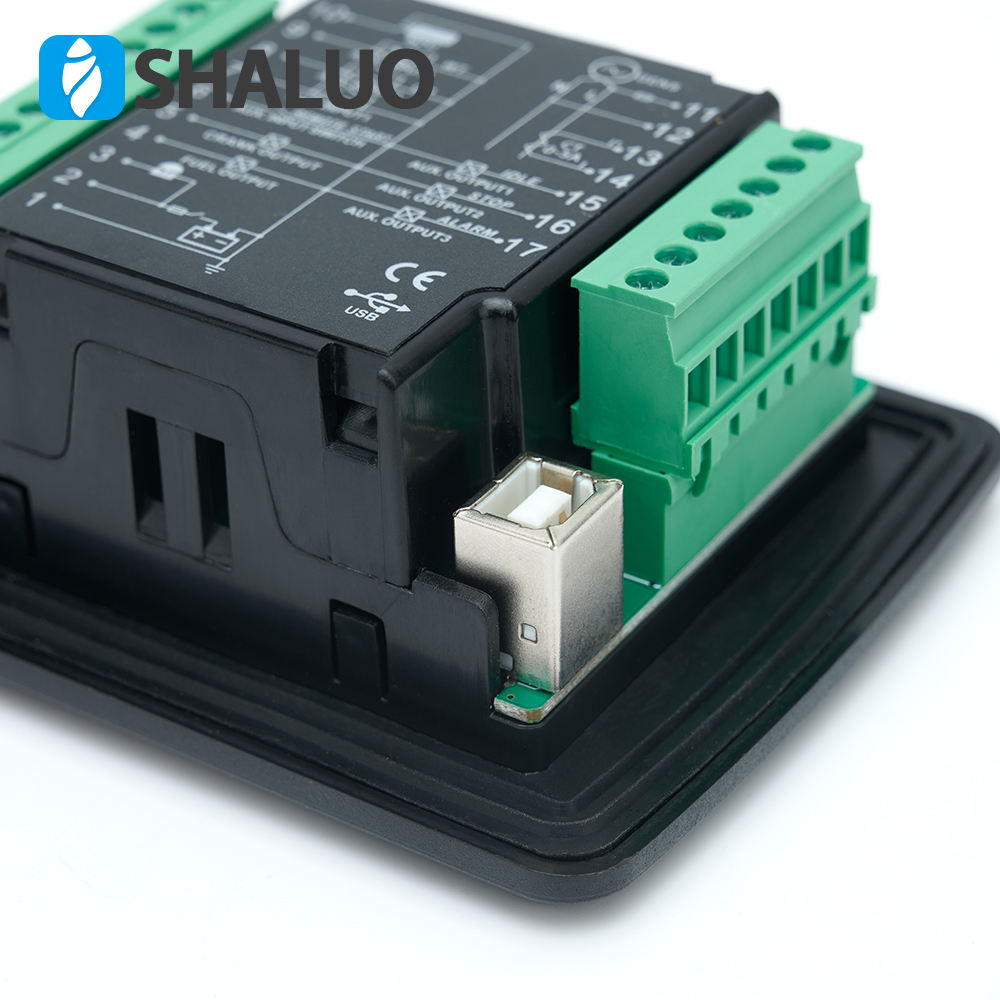 Unidad de módulo de control del motor de monitoreo de parámetros de arranque y parada del generador DC30D