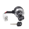 186F 5 cables generador diésel interruptor de arranque llave de encendido 168F 188F piezas del generador de gasolina cerradura electrónica