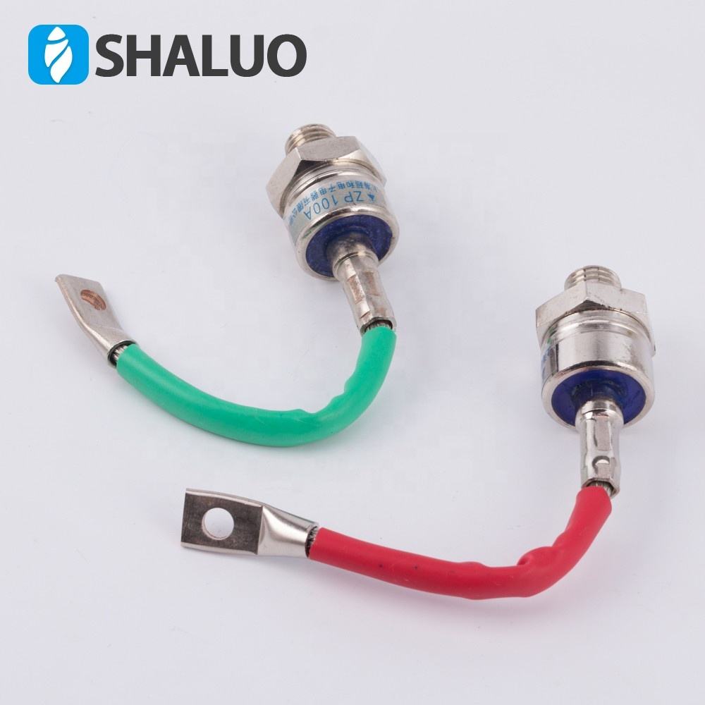 Rectificador en espiral de silicio ZP100A 1600V2CZ, diodo de alta potencia hacia adelante y hacia atrás
