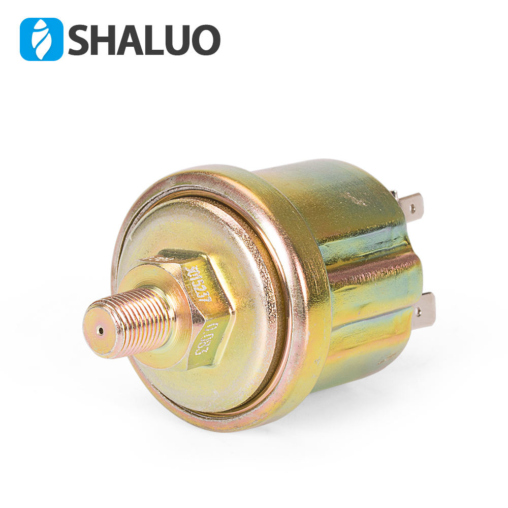 Sensor de presión de aceite 1/8NPT, tamaño de tornillo 3015237, interruptor de alarma WK de 10mm, conjunto de generador diésel, sensor VDO de origen eléctrico de marca