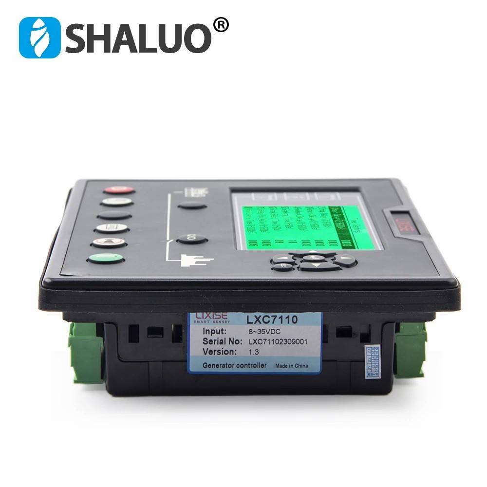 LIXiSE LXC7110 LXC7120 LCD AMF Panel Controlador de generador diésel de arranque automático Módulo de Control GSM GPRS con USB RS232 piezas de grupo electrógeno