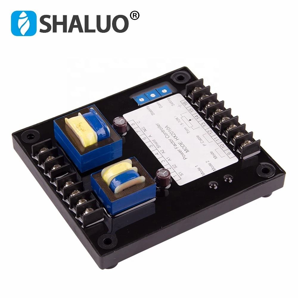 Regulador AVR HX2010A Controlador de factor de potencia paralelo Accesorios de piezas de generador eléctrico de CA