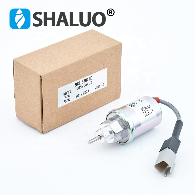 Válvula Solenoide hidráulica de 12V CC, válvula electromagnética U85206452, repuestos para generador diésel