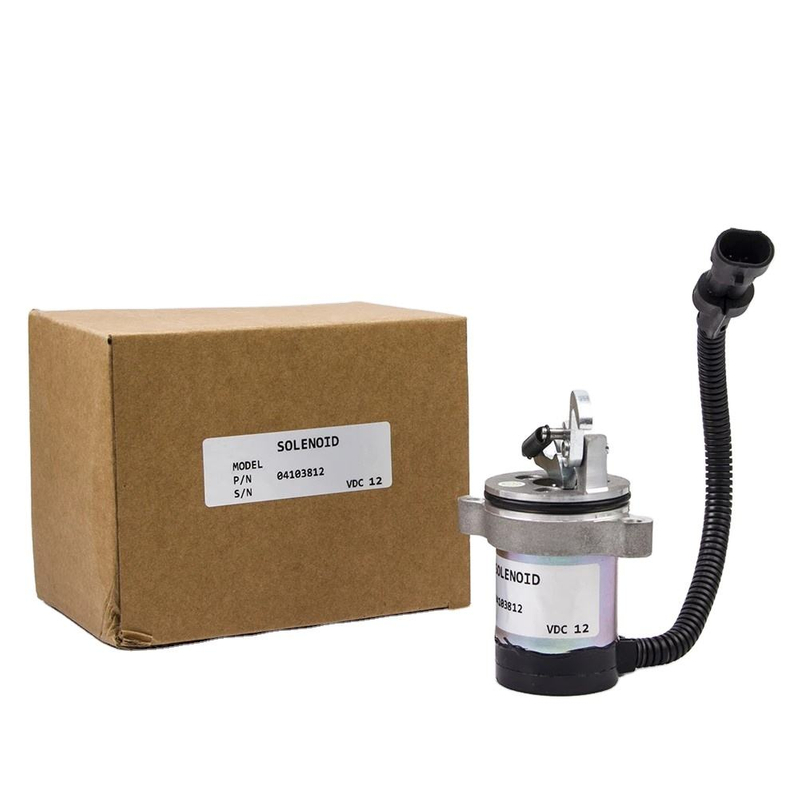 12V 24V generador motor apagado de combustible solenoide parada válvula solenoide interruptor 04103808 04103812 Deutz F3L F3M F4L F4M 1011 2011