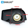 Accesorios de generador de gasolina de dos tiempos, conjunto de extractor manual ET950 ET650, arrancador de 800W, extractor de 650W