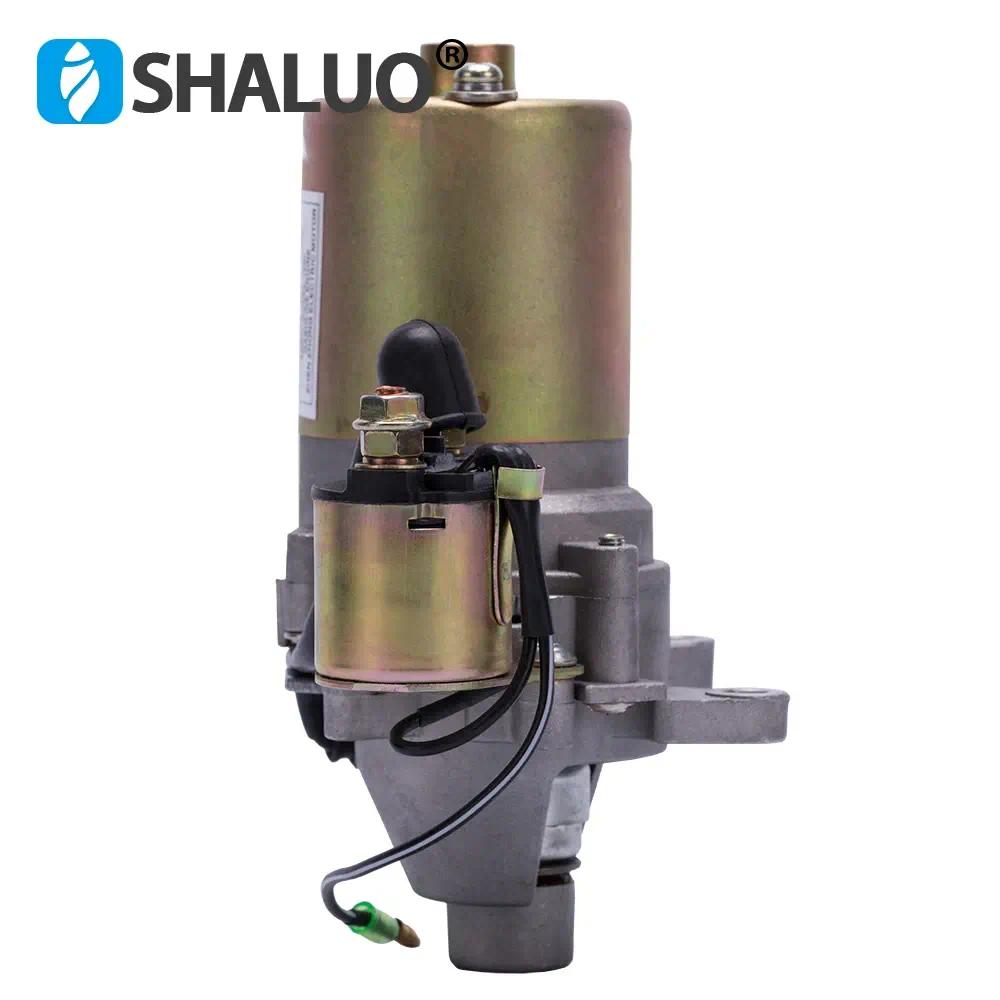 Arrancador de Motor eléctrico de gasolina 12V 0.25KW 5.5HP QDJ113 para repuestos de motores diésel 168F 170F