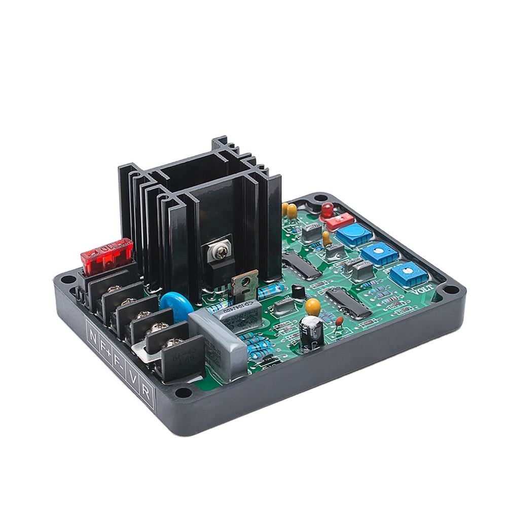 Generador diésel Universal sin escobillas, regulador de voltaje automático de CA, estabilizador de circuito AVR 100Kva GAVR 12A 220v