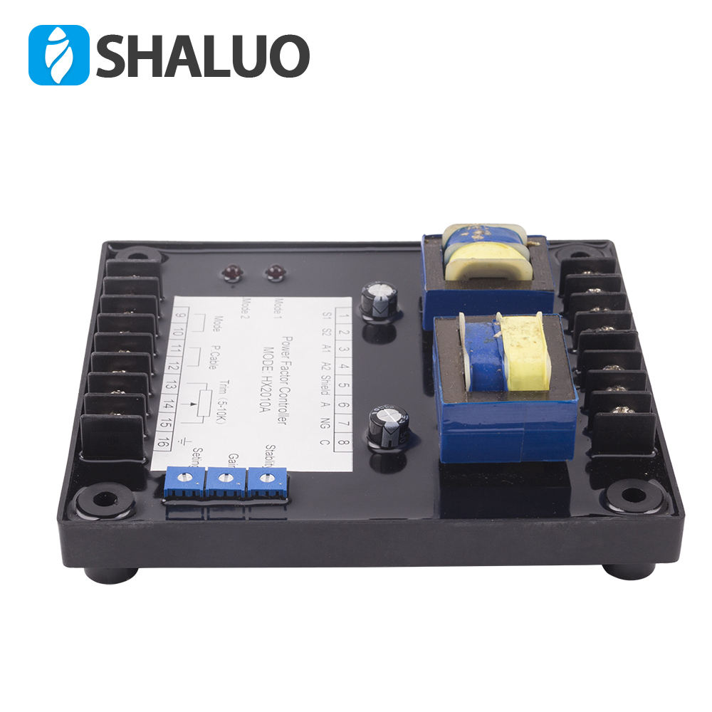 Controlador de Factor de potencia paralelo AVR HX2010A AC, protector, corrección antisobrecarga, piezas de generador eléctrico, accesorios