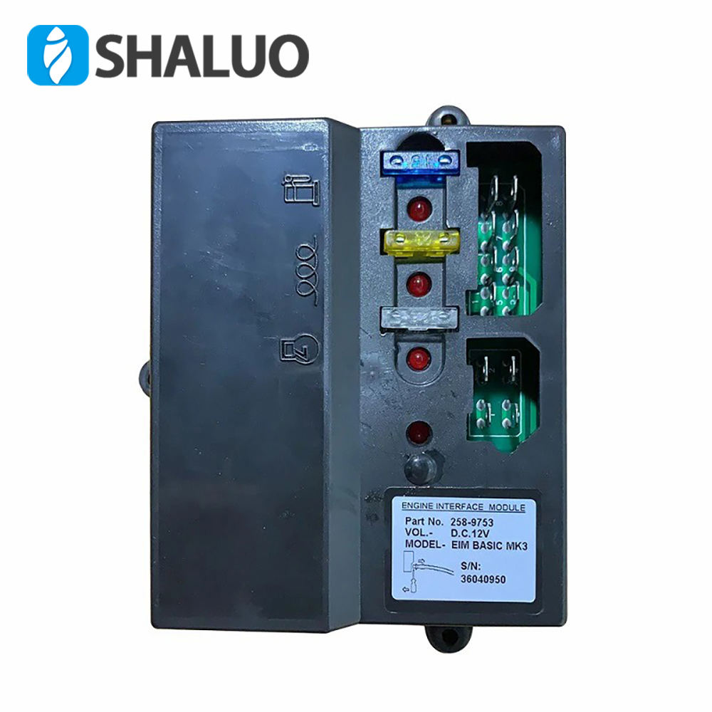 Módulo de interfaz de motor EIM BASIC MK3 258-9753 controlador de velocidad generador diésel motor regulador de carga controlador de velocidad