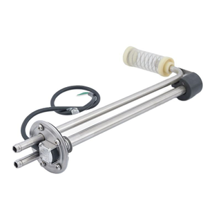 Sensor de flujo de nivel de combustible diésel de acero inoxidable, generador, sensor de líquido de resistencia de longitud de 300mm