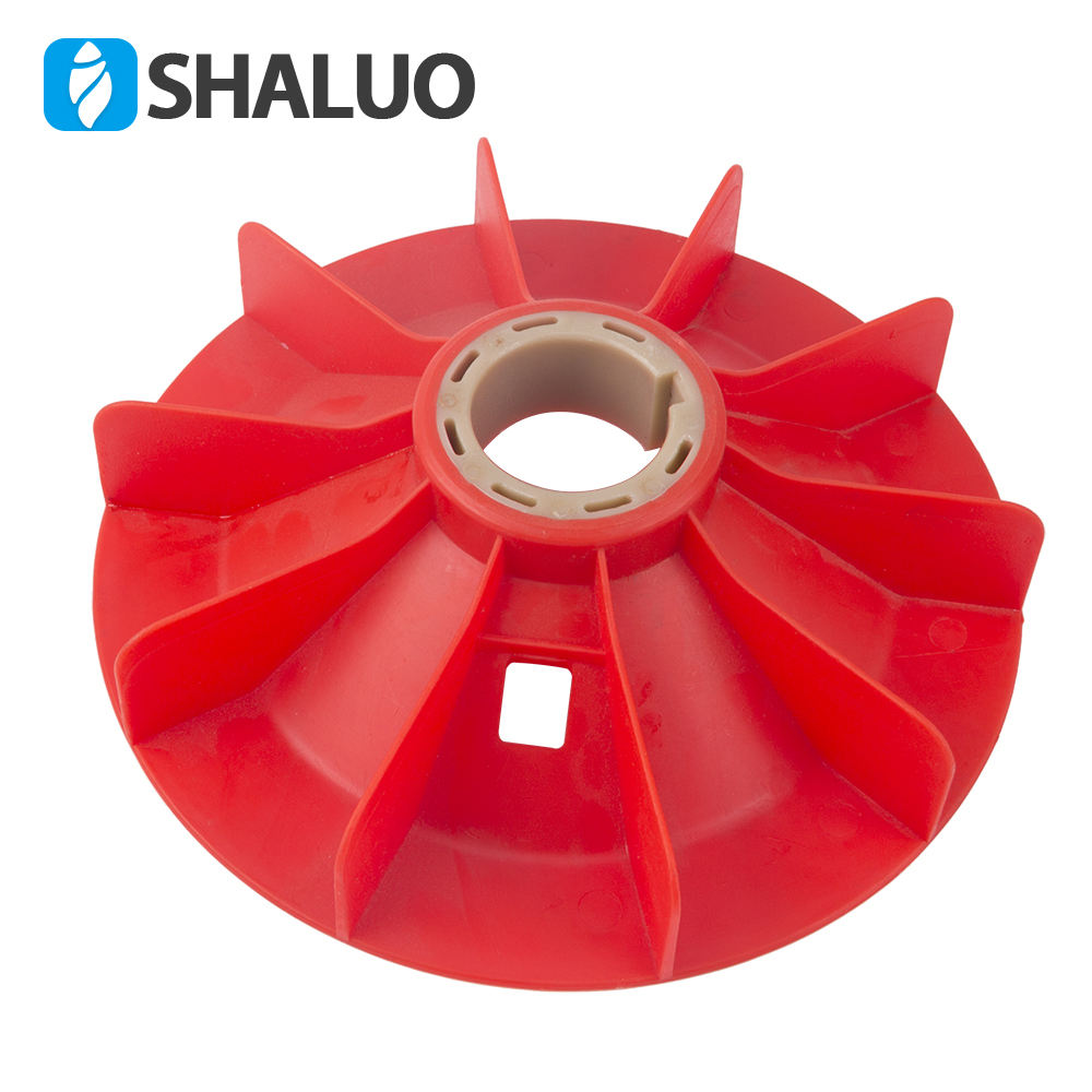 Disipador de calor del ventilador de escape de ventilación de nailon con aspas de ventilador de plástico grande del generador