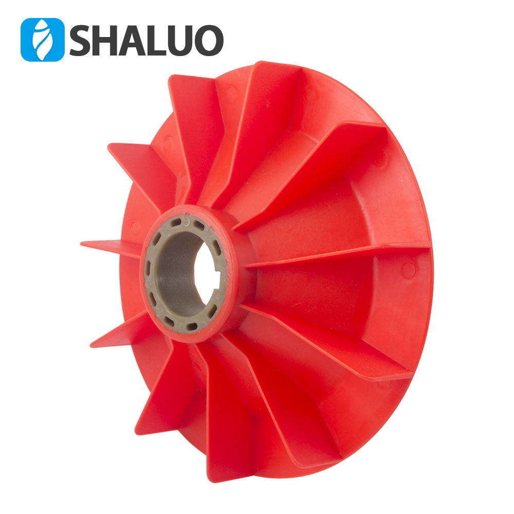 Disipador de calor del ventilador de escape de ventilación de nailon con aspas de ventilador de plástico grande del generador