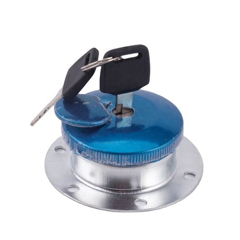 Accesorios del grupo electrógeno diésel, puerto de combustible con cerradura de llave, protección antirrobo, carretilla elevadora, tanque de combustible mecánico