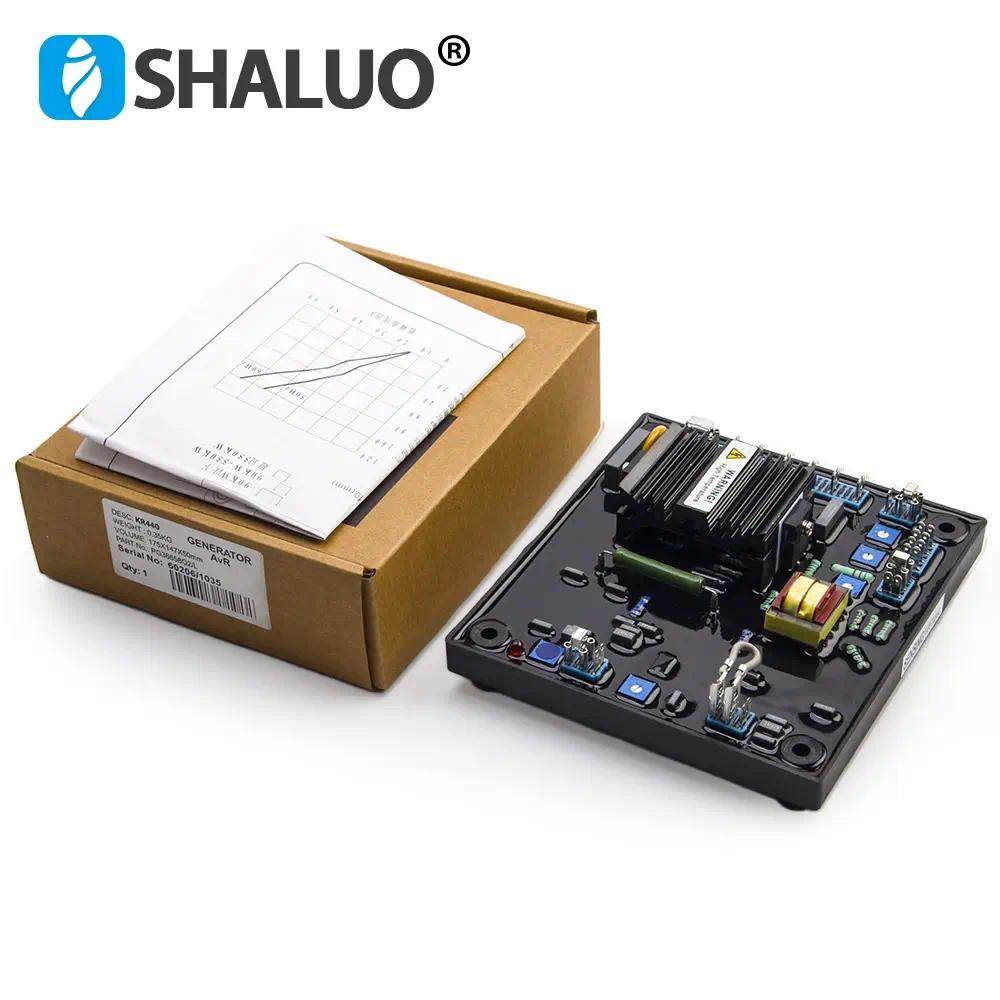 Regulador de generador KR440 AVR, estabilizador de voltaje automático, módulo de Control de voltaje de salida de alternador sin escobillas monofásico de CA