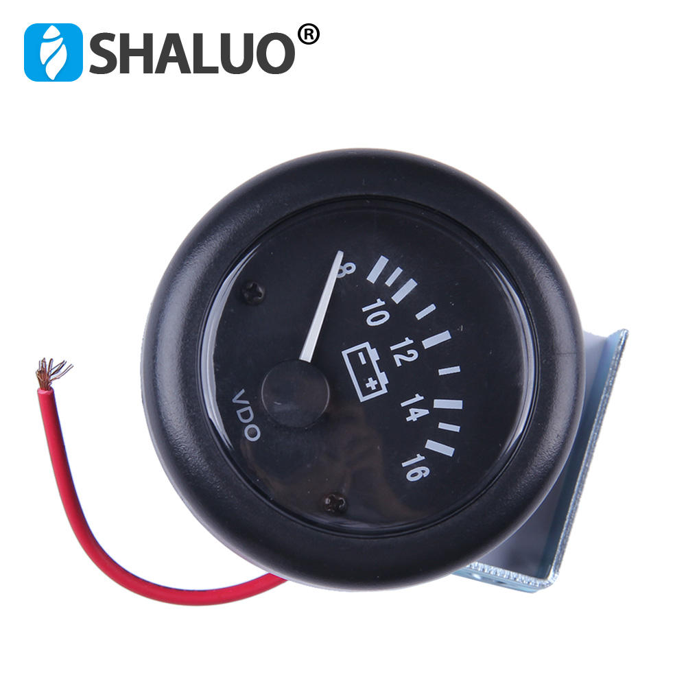 Medidor de voltaje del generador VDO, 52mm, 12V, para tamaño del medidor Genset