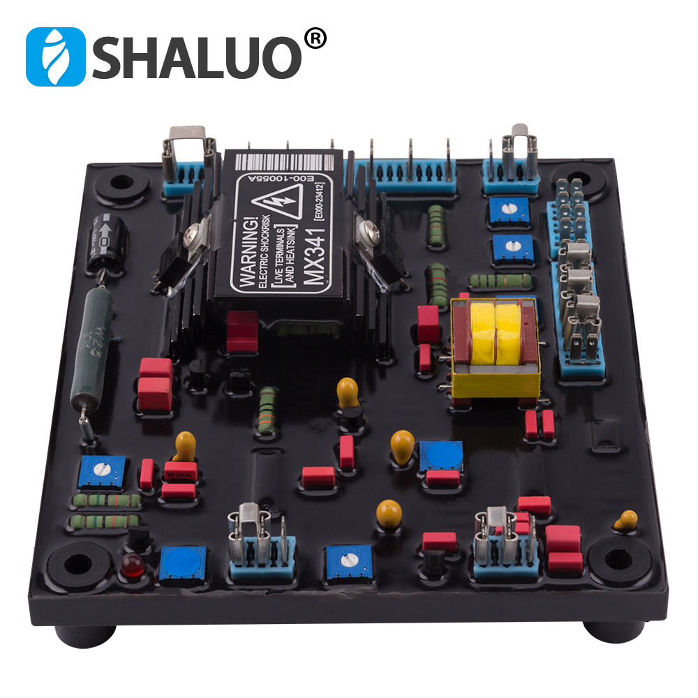 Regulador de voltaje automático Condensador rojo MX341-A MX341 avr