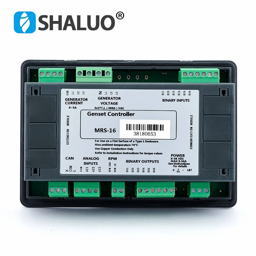 MRS16 MRS20 MRS10 MRS11 Módulo de Control de pantalla LCD de arranque automático remoto Panel controlador de generador diésel