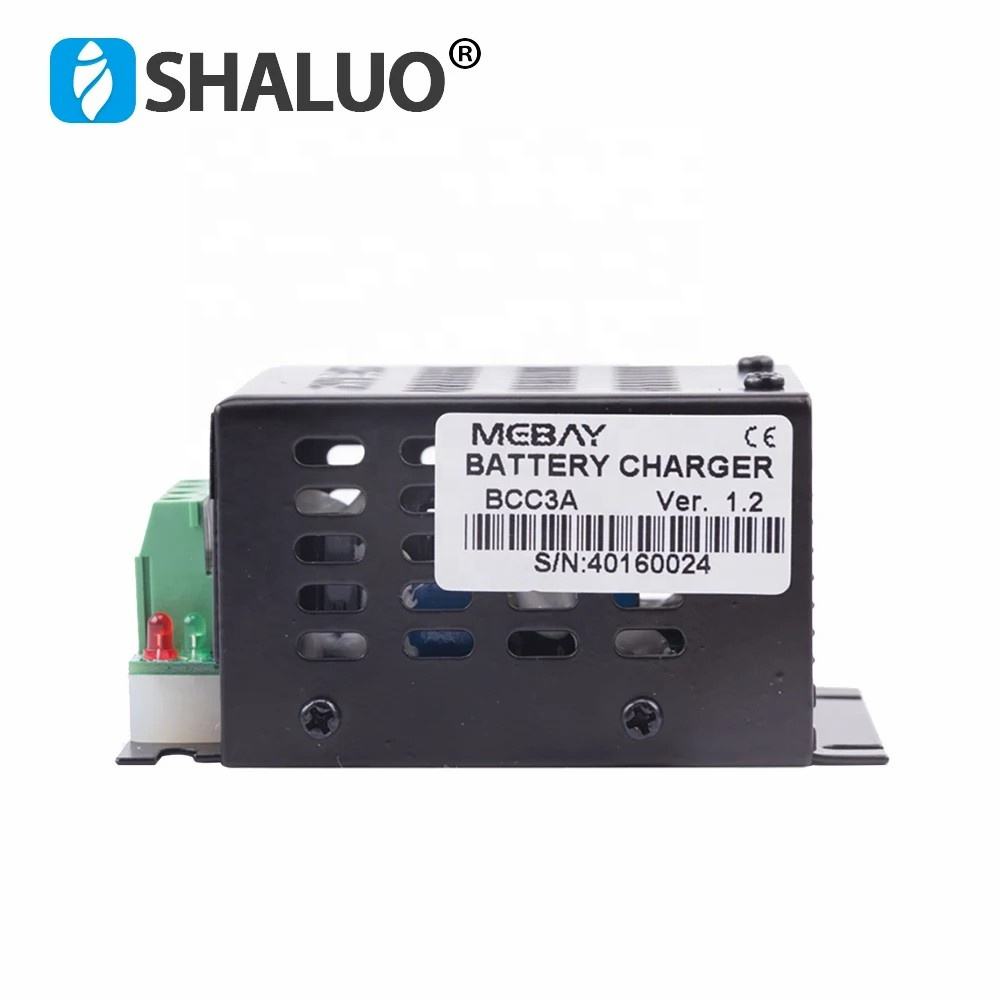 Mebay BCC3A-cargador generador de batería inteligente automático, módulo de Control de batería de carga flotante LED, adaptador de diseño de circuito, 3A, 12V