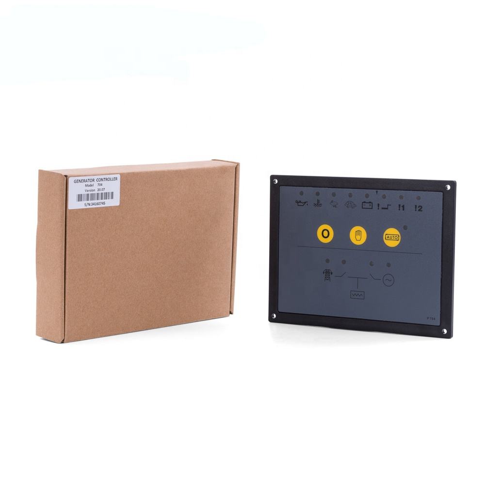 Controlador genset modelo DSE704, unidad de monitor generador, panel programador electrónico, piezas de grupo electrógeno, controlador de carga de circuito