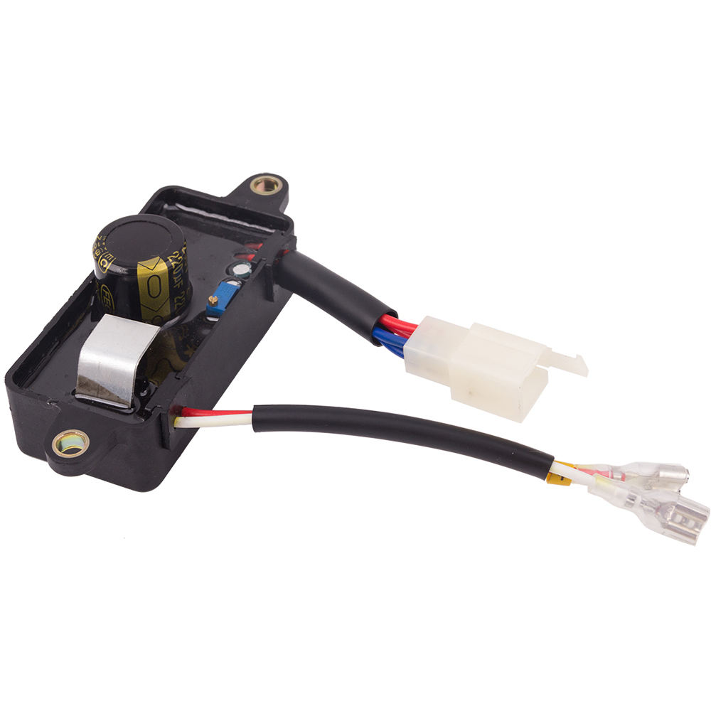 Generador de gasolina AVR de 3kw fabricado en China, regulador de voltaje automático, estabilizador monofásico, accesorios para generador