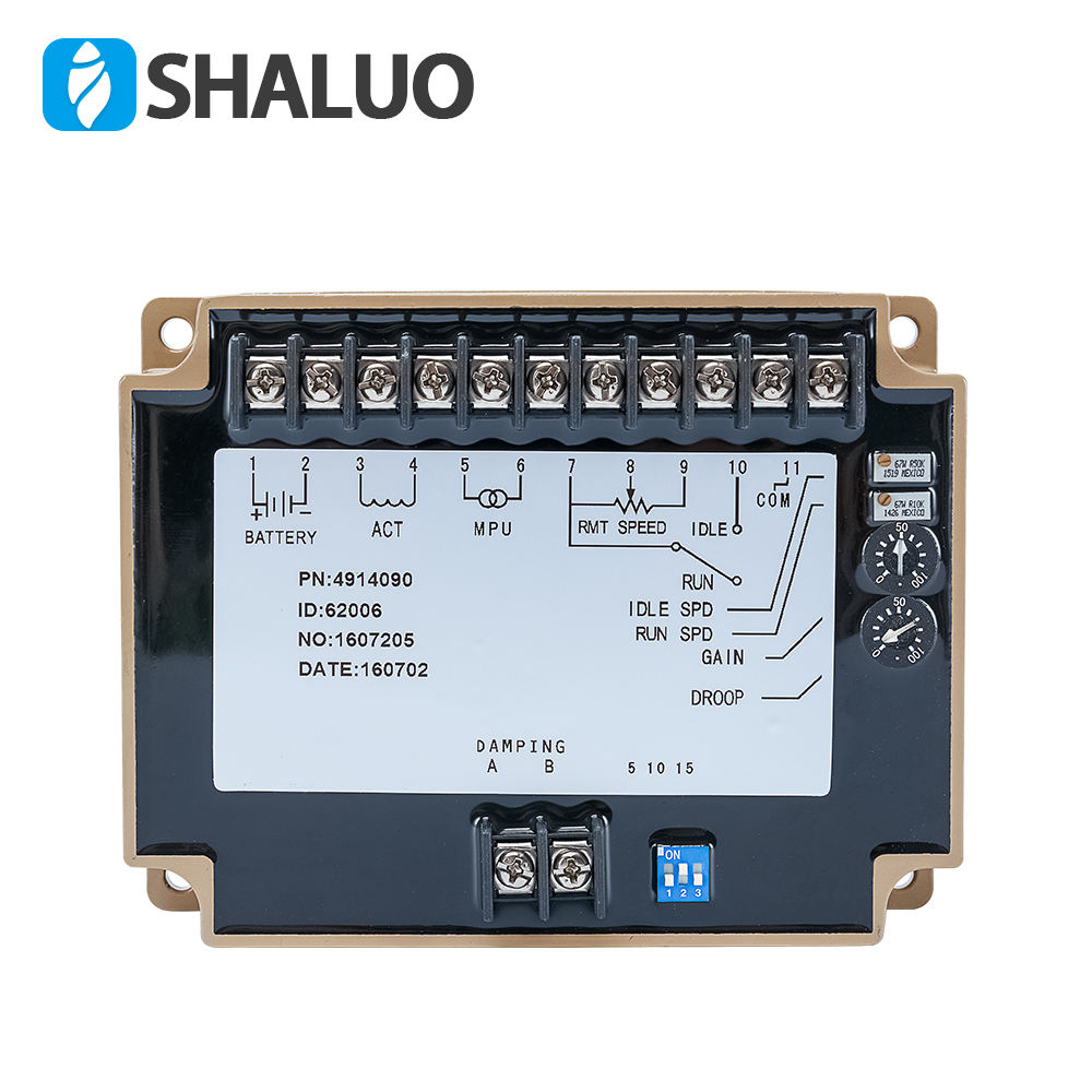Controlador del módulo de Control de velocidad del gobernador electrónico del motor del generador diésel 4914090