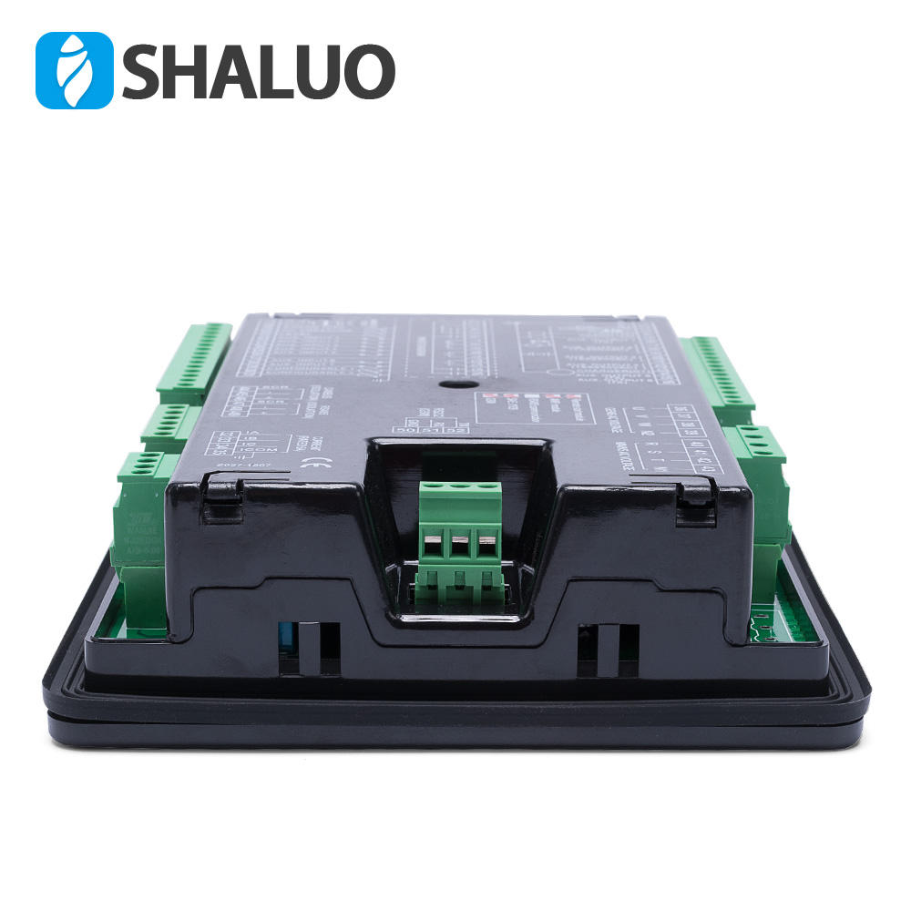 Módulo de Control de generador de arranque automático 7210, placa lcd remota electrónica, controlador ats, piezas del generador diésel, monitor de 8 idiomas