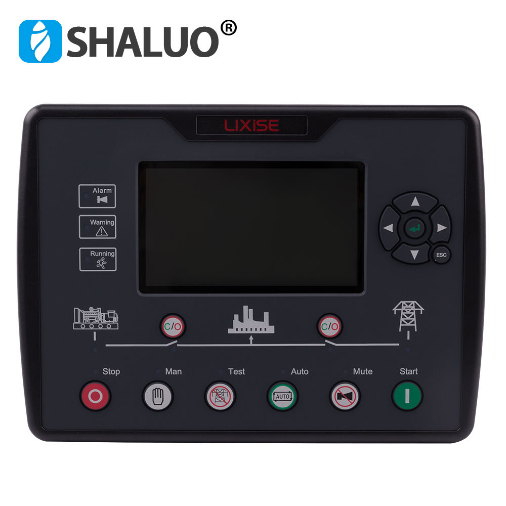 Controlador de panel de control inteligente del generador diesel Lixise LXC6120N