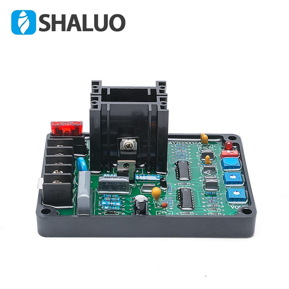 Diagrama del circuito del regulador de voltaje automático de CA del generador GAVR 12A AVR