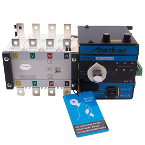 Panel de interruptor de transferencia automática del generador ATS 100A
