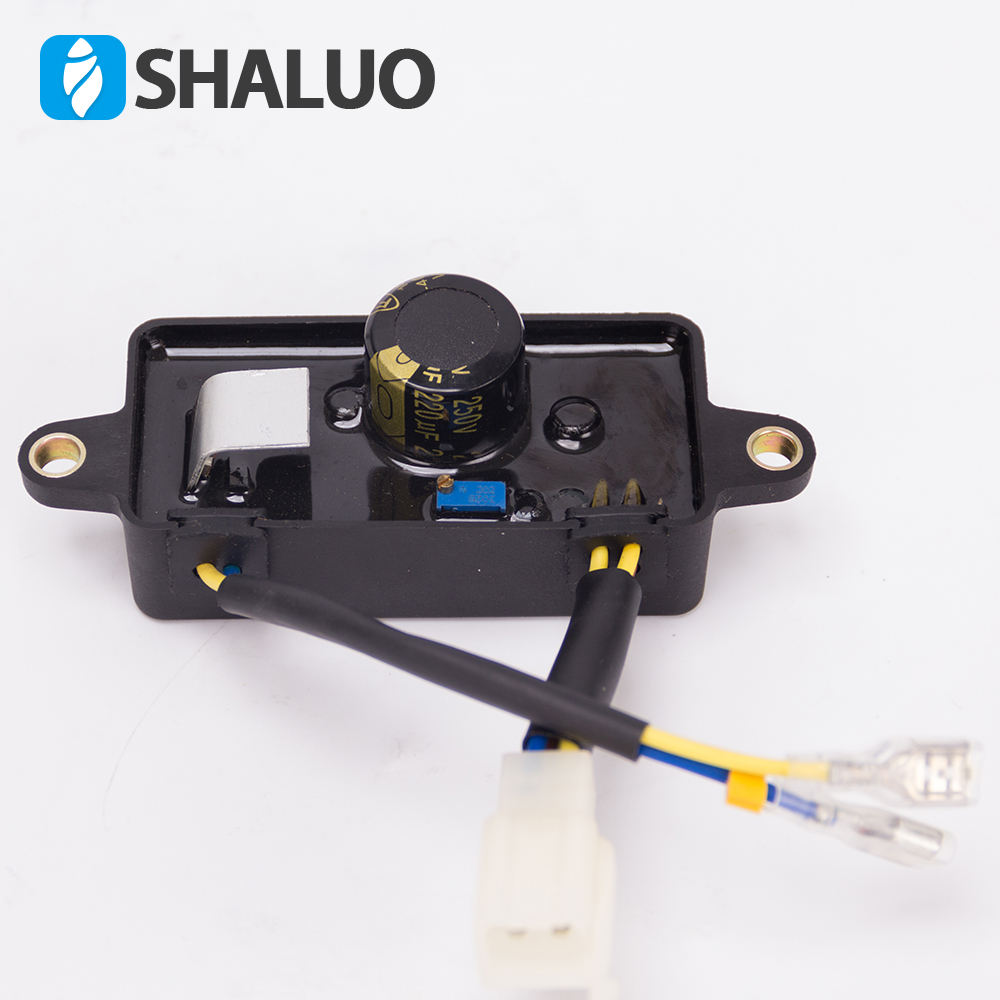 Estabilizador de voltaje del generador de gasolina, regulador de voltaje automático AVR monofásico 3kw 168 220V