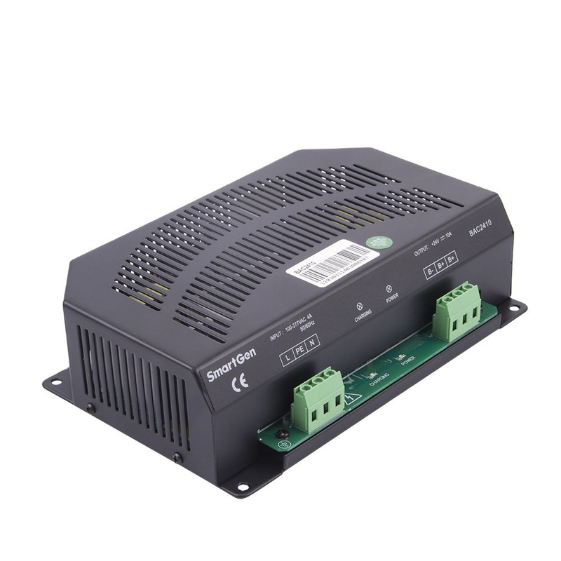 SmartGen BAC2410 24V 10A cargador generador de batería Auto inteligente flotador cargador adaptador módulo Genset repuestos