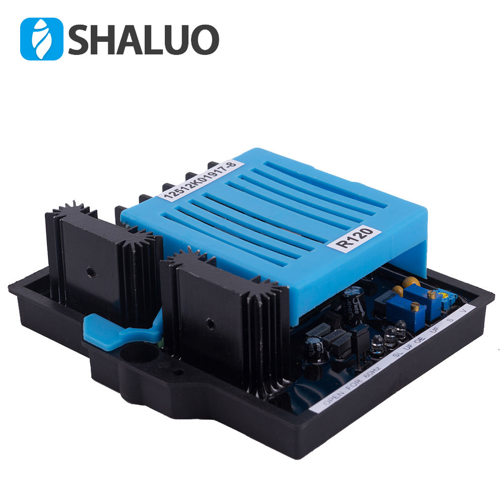 Regulación de voltaje del grupo electrógeno con motor diésel AVR R120