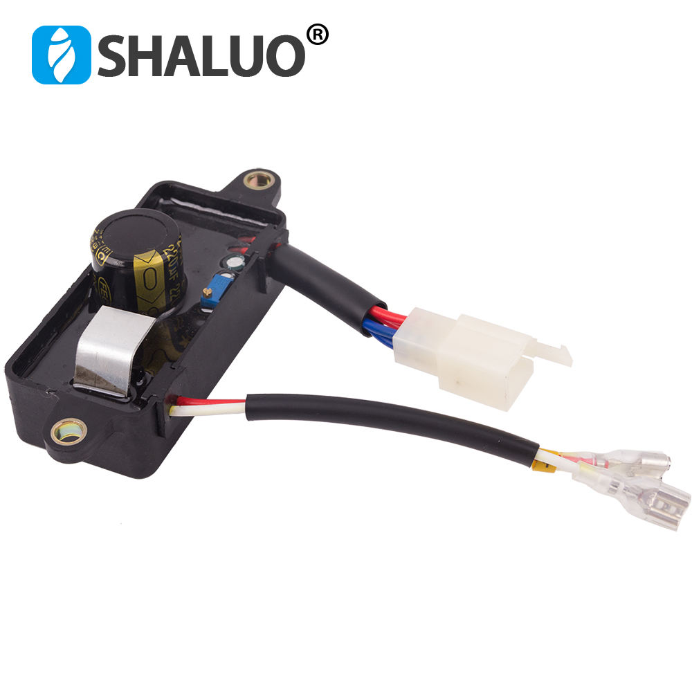 Generador monofásico AVR de gasolina, 2KW, 168F, regulador de voltaje de excitación, 3KW, 220V